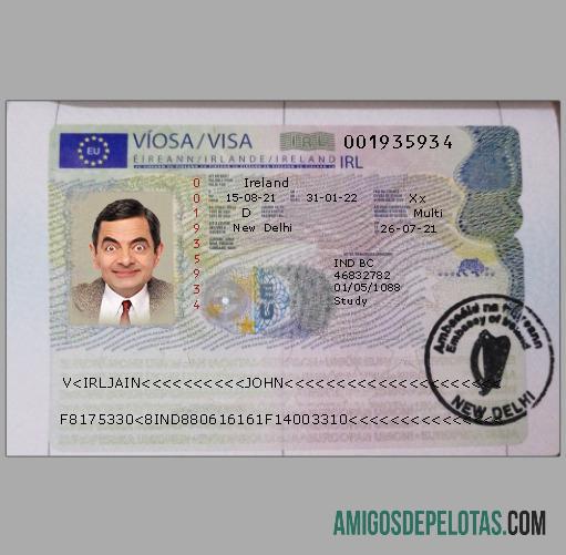 آئرلینڈ ویزا پیش نظارہ