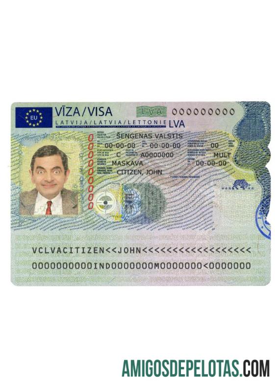 لٹویا schengen ویزا پیش نظارہ