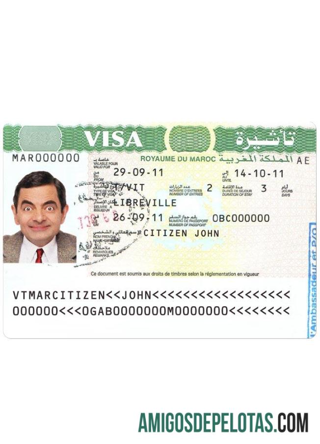 مراکش ویزا پیش نظارہ