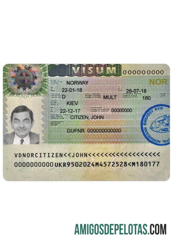 ناروے ویزا پیش نظارہ