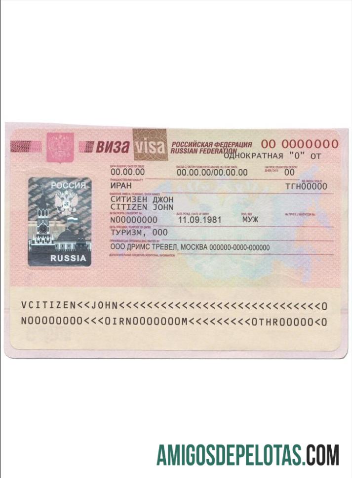 Russian Federation ویزا پیش نظارہ