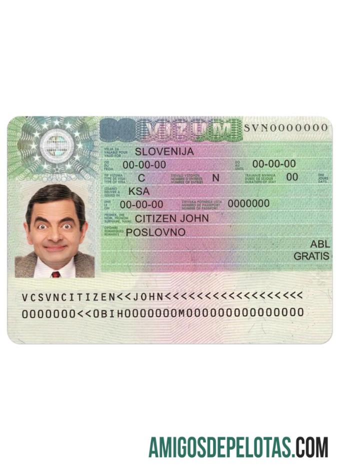 سلووینیا schengen ویزا پیش نظارہ