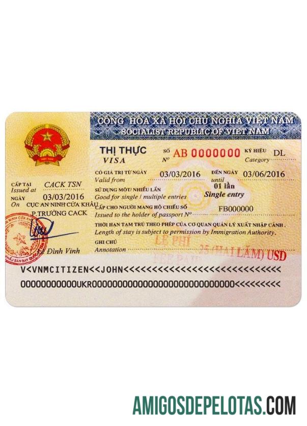 ویتنام داخلہ ویزا پیش نظارہ