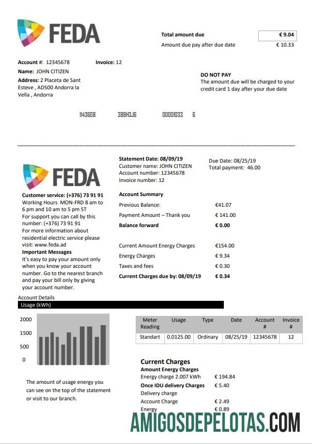 Andorra ELECTRIC FORCES OF Andorra pratinjau
