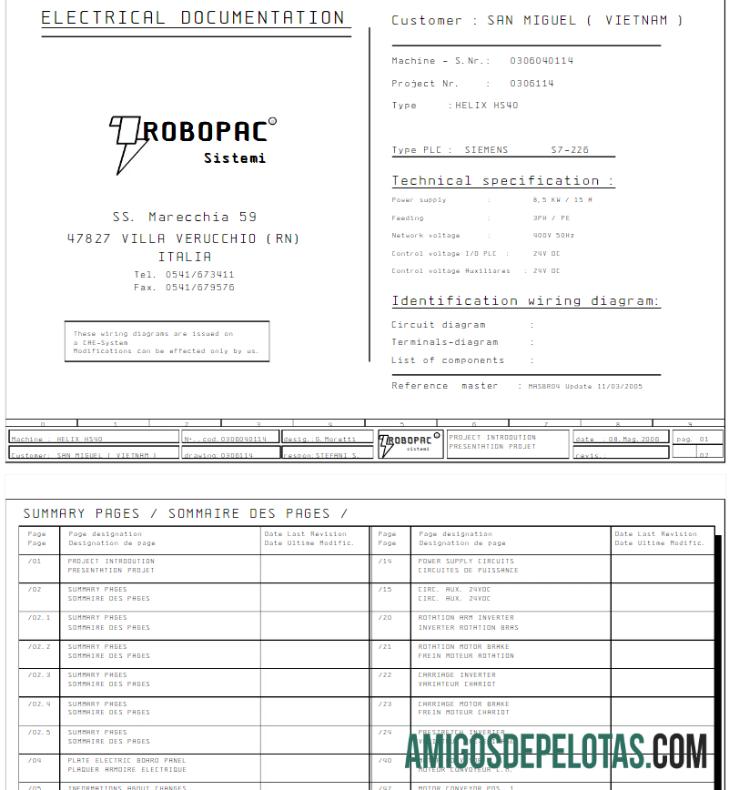 Berkualitas Italia ROPOBAC SYSTEMI Tagihan Tagihan Word and PDF templat
