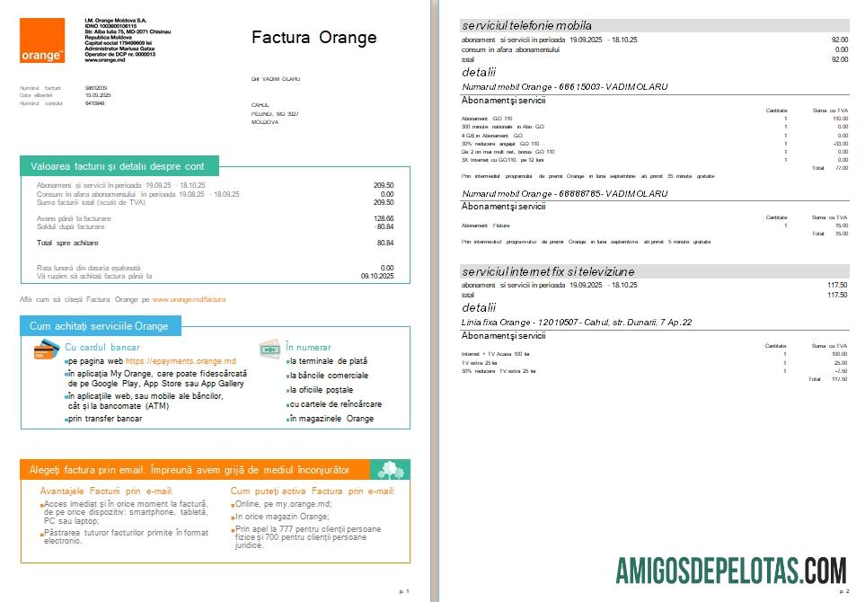 Moldova Orange Tagihan Tagihan versi 2 scr desain