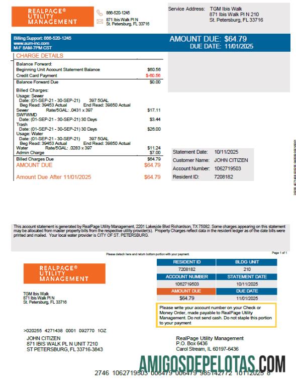 Realistis Rusia Realpage Tagihan Management Tagihan Tagihan templat in Word and PDF format