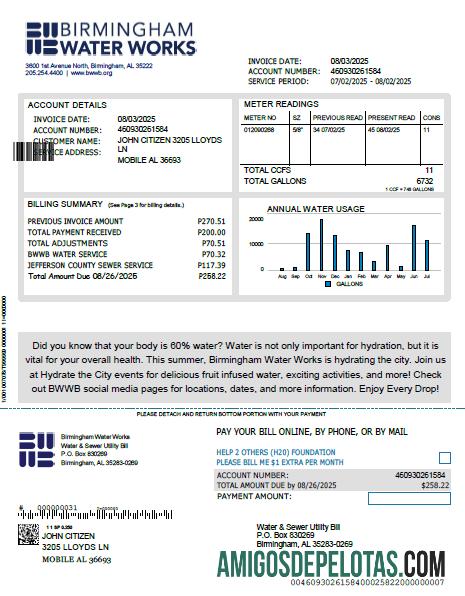 Dapat Diedit Inggris Raya Birmingham Air Tagihan Tagihan templat in Word and PDF format, versi 2